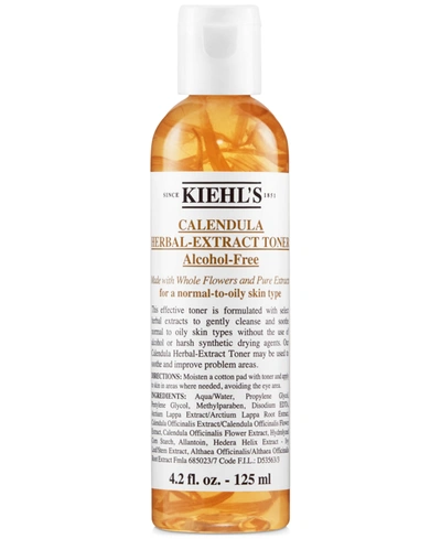 Shop Kiehl's Since 1851 Calendula Herbal-extract Alcohol-free Toner, 4.2-oz. In No Color