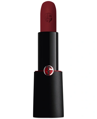 Shop Giorgio Armani Armani Beauty Rouge D'armani Longwear Matte Lipstick In Nightberry