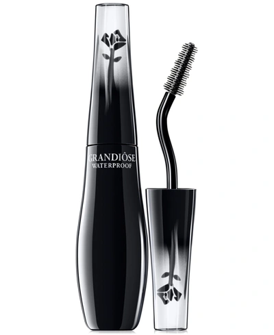 Shop Lancôme Grandiose Multi-benefit Lengthening, Lifting And Volumizing Waterproof Mascara In Black
