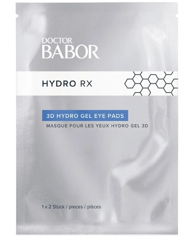 Shop Babor Hydro Rx 3d Hydro Gel Eye Pads, 4-pk.
