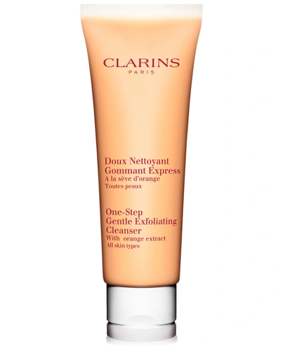 Shop Clarins One-step Gentle Exfoliating Cleanser With Orange Extract, 4.3 Oz.