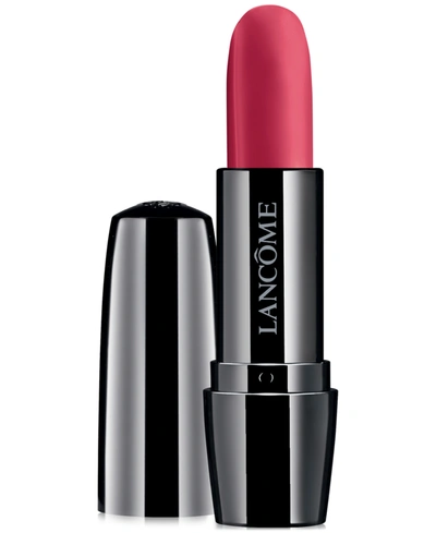 Shop Lancôme Color Design Matte Lipstick In Racy