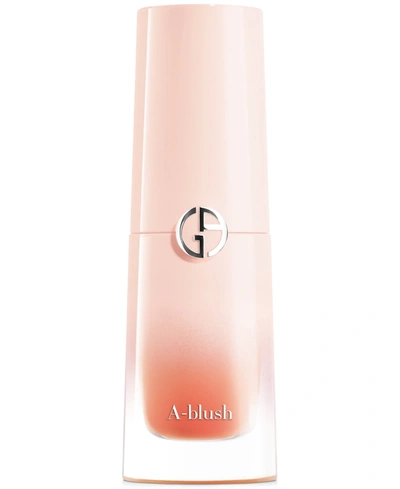 Shop Giorgio Armani Armani Beauty A-line Liquid Blush, 0.14-oz. In Peach