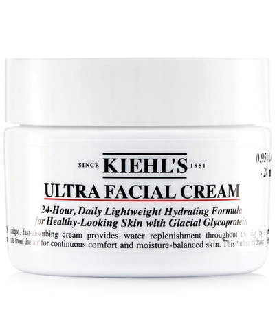 Shop Kiehl's Since 1851 Ultra Facial Cream With Squalane, 0.95 Oz. In No Color