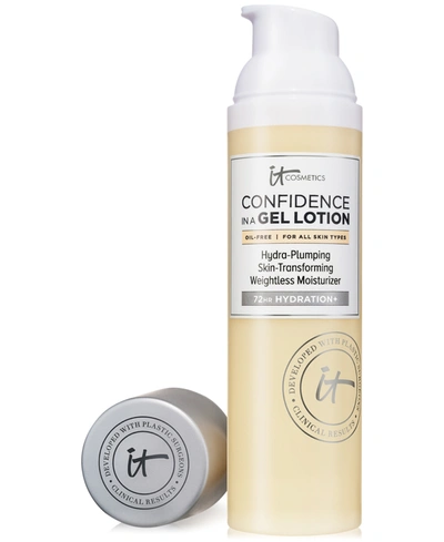 Shop It Cosmetics Confidence In A Gel Lotion Lightweight Moisturizer