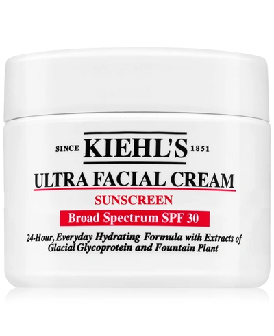 Shop Kiehl's Since 1851 Ultra Facial Cream Sunscreen Spf 30, 1.7-oz. In No Color