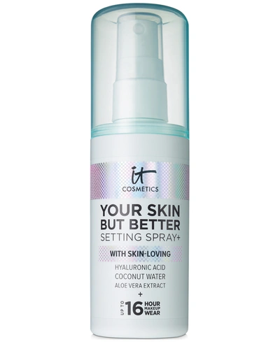 Shop It Cosmetics Your Skin But Better Setting Spray+, 3.4-oz.