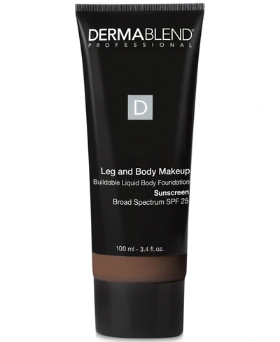 Shop Dermablend Leg And Body Makeup, 3.4 Fl. Oz. In Deep Natural N