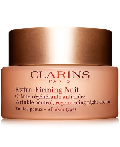 Shop Clarins Extra-firming Night Cream - All Skin Types, 1.6-oz.