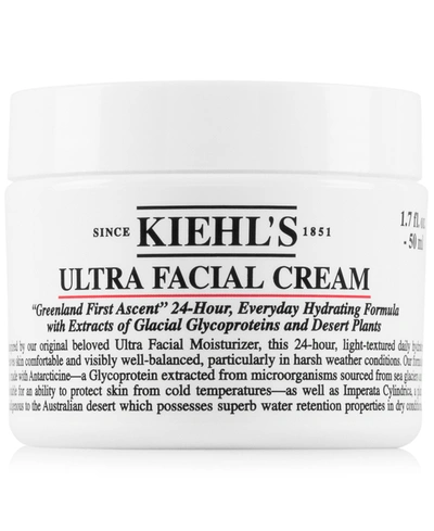 Shop Kiehl's Since 1851 Ultra Facial Cream With Squalane, 1.7 Oz. In No Color