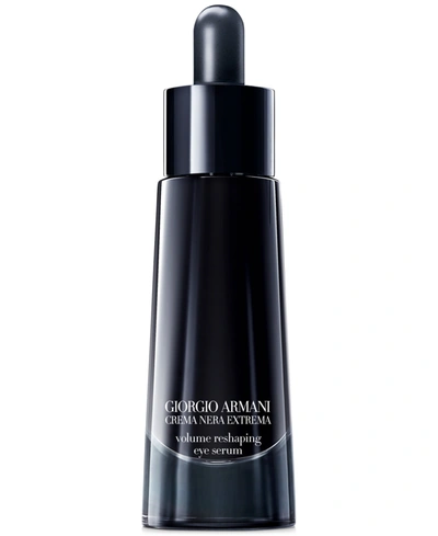 Shop Giorgio Armani Armani Beauty Crema Nera Extrema Volume Reshaping Eye Serum, 0.5-oz.