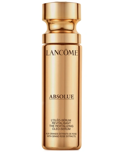 Shop Lancôme Absolue Revitalizing Oleo-serum With Grand Rose Extracts, 1 Oz. In ml