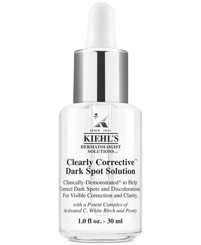 Shop Kiehl's Since 1851 Dermatologist Solutions Clearly Corrective Dark Spot Solution, 1-oz. In No Color