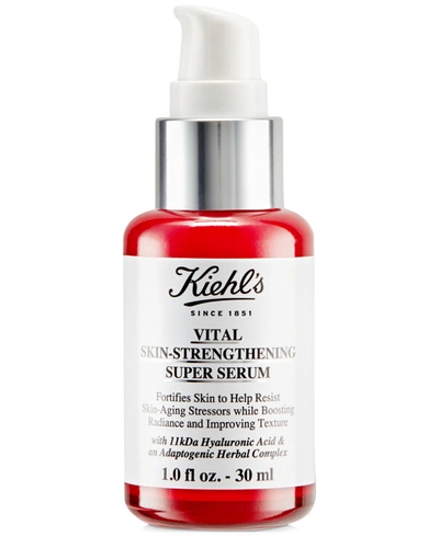 Shop Kiehl's Since 1851 Vital Skin-strengthening Hyaluronic Acid Super Serum, 1-oz. In No Color