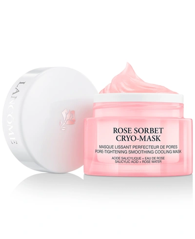 Shop Lancôme Rose Sorbet Cryo-mask, 1.7-oz.