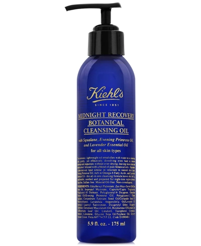 Shop Kiehl's Since 1851 Midnight Recovery Botanical Cleansing Oil, 5.9-oz. In No Color