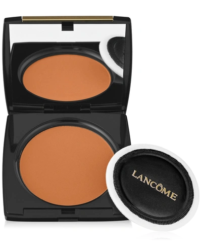 Shop Lancôme Dual Finish Multi-tasking Powder Foundation Oil-free Face Powder In Suede (n)