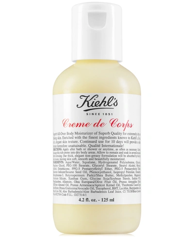 Shop Kiehl's Since 1851 Creme De Corps Body Lotion With Cocoa Butter, 4.2 Oz. In No Color