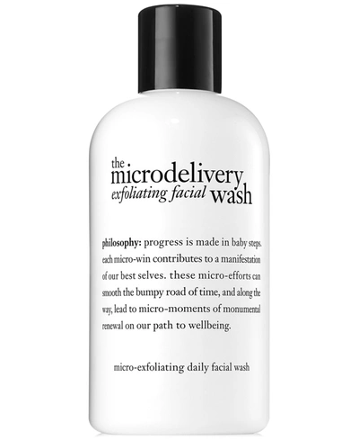 Shop Philosophy Microdelivery Exfoliating Facial Wash, 8 oz