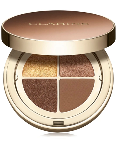 Shop Clarins Ombre 4 Couleurs Eyeshadow In Brown Sugar