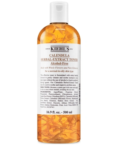 Shop Kiehl's Since 1851 Calendula Herbal-extract Alcohol-free Toner, 16.9-oz. In No Color