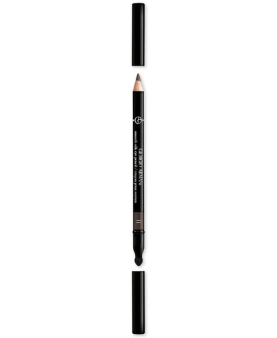 Shop Giorgio Armani Armani Beauty Smooth Silk Eye Pencil In (brown)
