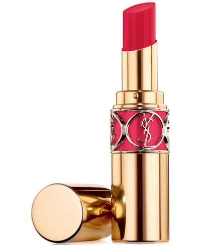 Shop Saint Laurent Rouge Volupte Shine Oil-in-stick Hydrating Lipstick Balm In Rouge Tuxedo (cherry Red)