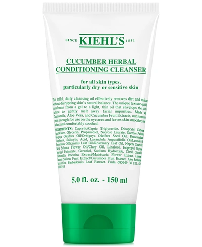 Shop Kiehl's Since 1851 1851 Cucumber Herbal Conditioning Cleanser, 5-oz.