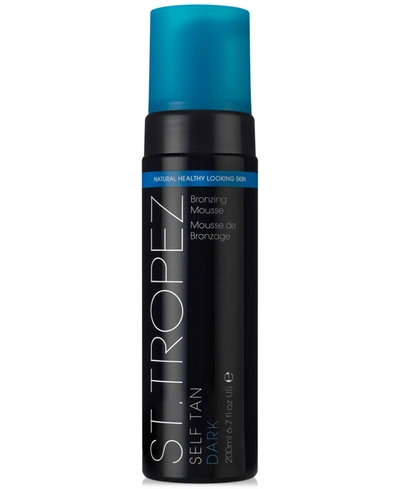 Shop St Tropez Self Tan Dark Bronzing Mousse, 6.7 Oz.