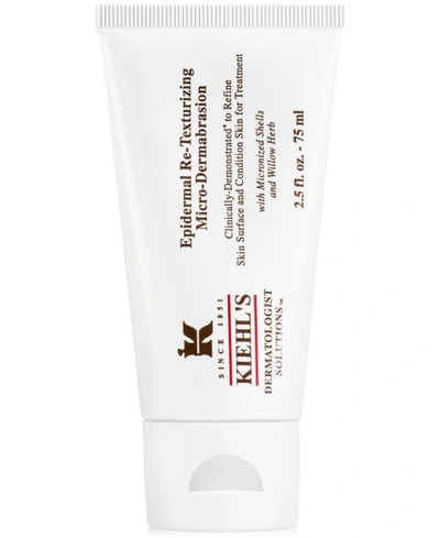 Shop Kiehl's Since 1851 Dermatologist Solutions Epidermal Re-texturizing Micro-dermabrasion, 2.5-oz. In No Color