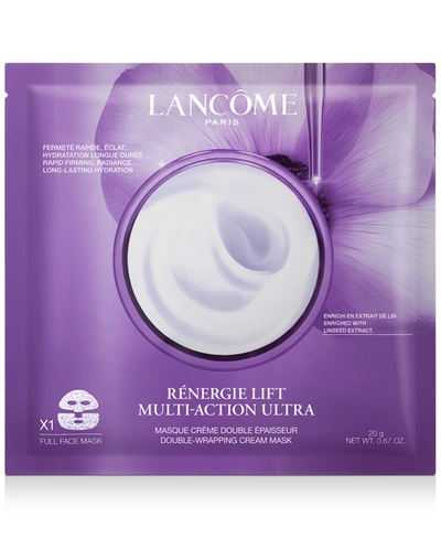 Shop Lancôme Renergie Lift Multi-action Ultra Double-wrapping Cream Face Mask, 1-pk.
