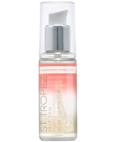St Tropez St. Tropez Self Tan Purity Vitamins Bronzing Water Face Serum