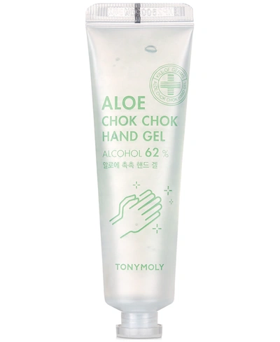Shop Tonymoly Aloe Chok Chok 62% Alcohol Gel Hand Sanitizer, 30ml