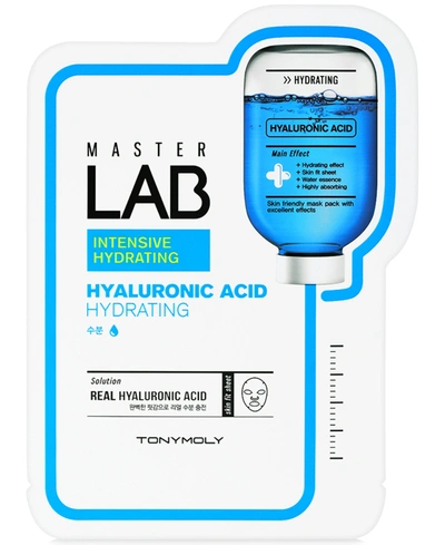 Shop Tonymoly Master Lab Hyaluronic Acid Hydrating Sheet Mask In No Color