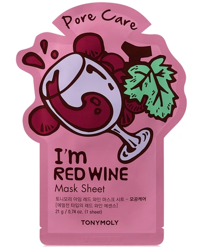 Shop Tonymoly I'm Red Wine Sheet Mask In No Color