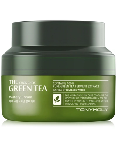 Shop Tonymoly The Chok Chok Green Tea Watery Cream, 3.4 Oz.