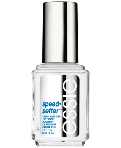 Shop Essie Speed Setter Ultra Fast Dry Top Coat In No Color