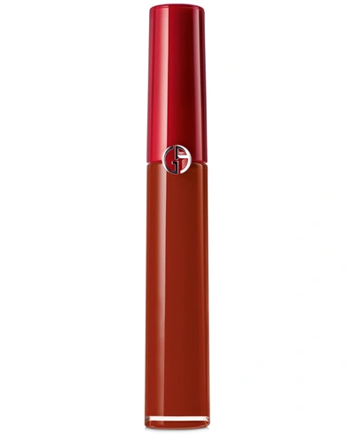 Shop Giorgio Armani Armani Beauty Lip Maestro Liquid Matte Lipstick In Cedar
