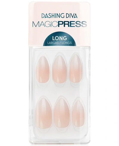 Shop Dashing Diva Magicpress Press-on Gel Nails In Barely Bougie