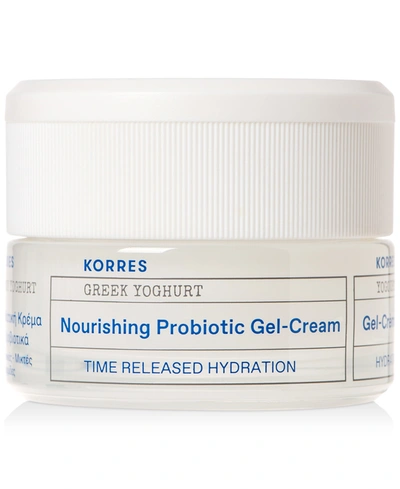 Shop Korres Greek Yoghurt Nourishing Probiotic Gel-cream, 0.33 Oz.