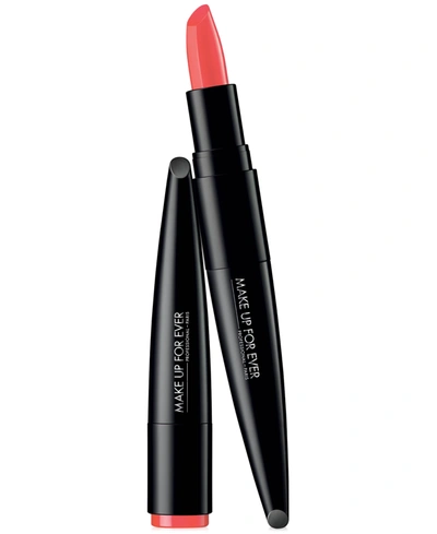 Shop Make Up For Ever Rouge Artist Lipstick In Gorgeous Coral