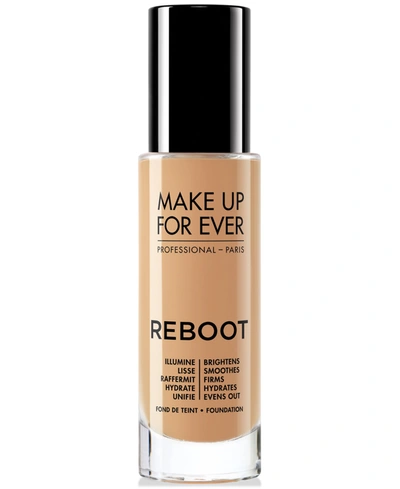 Shop Make Up For Ever Reboot Active Care Revitalizing Foundation In Y - Apricot