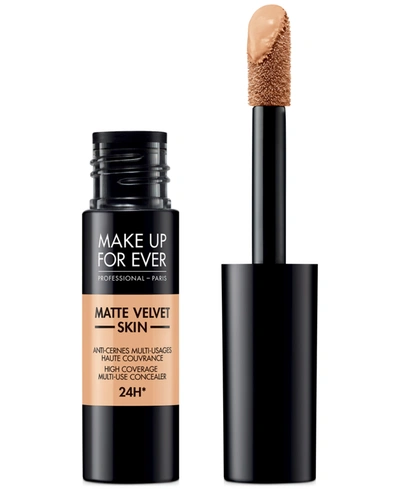 Shop Make Up For Ever Matte Velvet Skin High Coverage Multi-use Concealer In . - Yellow Alabaster