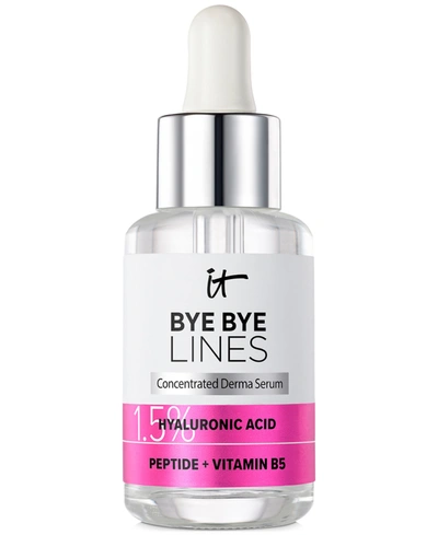 It Cosmetics Bye Bye Lines 1.5% Hyaluronic Acid Concentrated Derma Serum In Lines