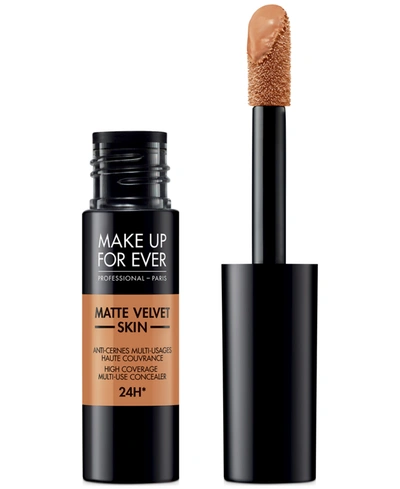 Shop Make Up For Ever Matte Velvet Skin High Coverage Multi-use Concealer In . - Golden Honey