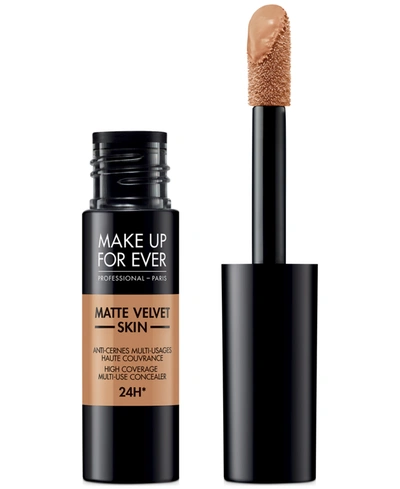 Shop Make Up For Ever Matte Velvet Skin High Coverage Multi-use Concealer In . - Sand