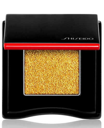 Shop Shiseido Pop Powdergel Eye Shadow In Kan-kan Gold - Sparkling Gold