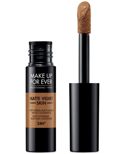 Shop Make Up For Ever Matte Velvet Skin High Coverage Multi-use Concealer In . - Praline