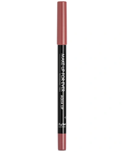 Shop Make Up For Ever Aqua Lip Waterproof Liner Pencil In C - Rosewood
