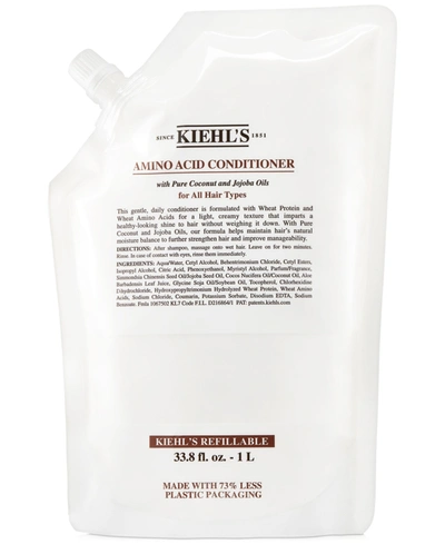 Shop Kiehl's Since 1851 Amino Acid Conditioner Refill, 33.8-oz. In No Color